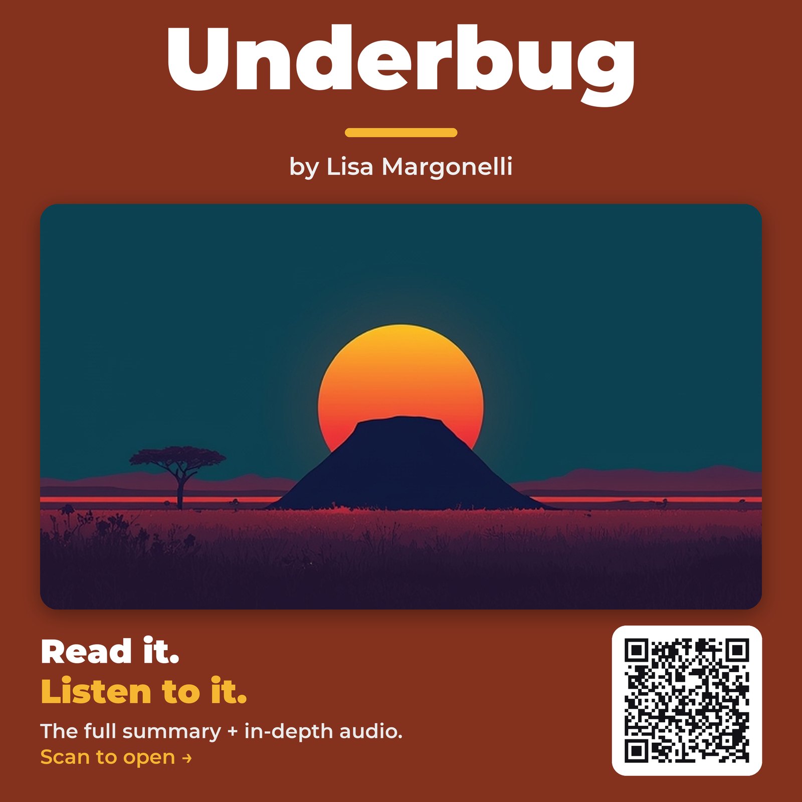 Underbug — by Lisa Margonelli
