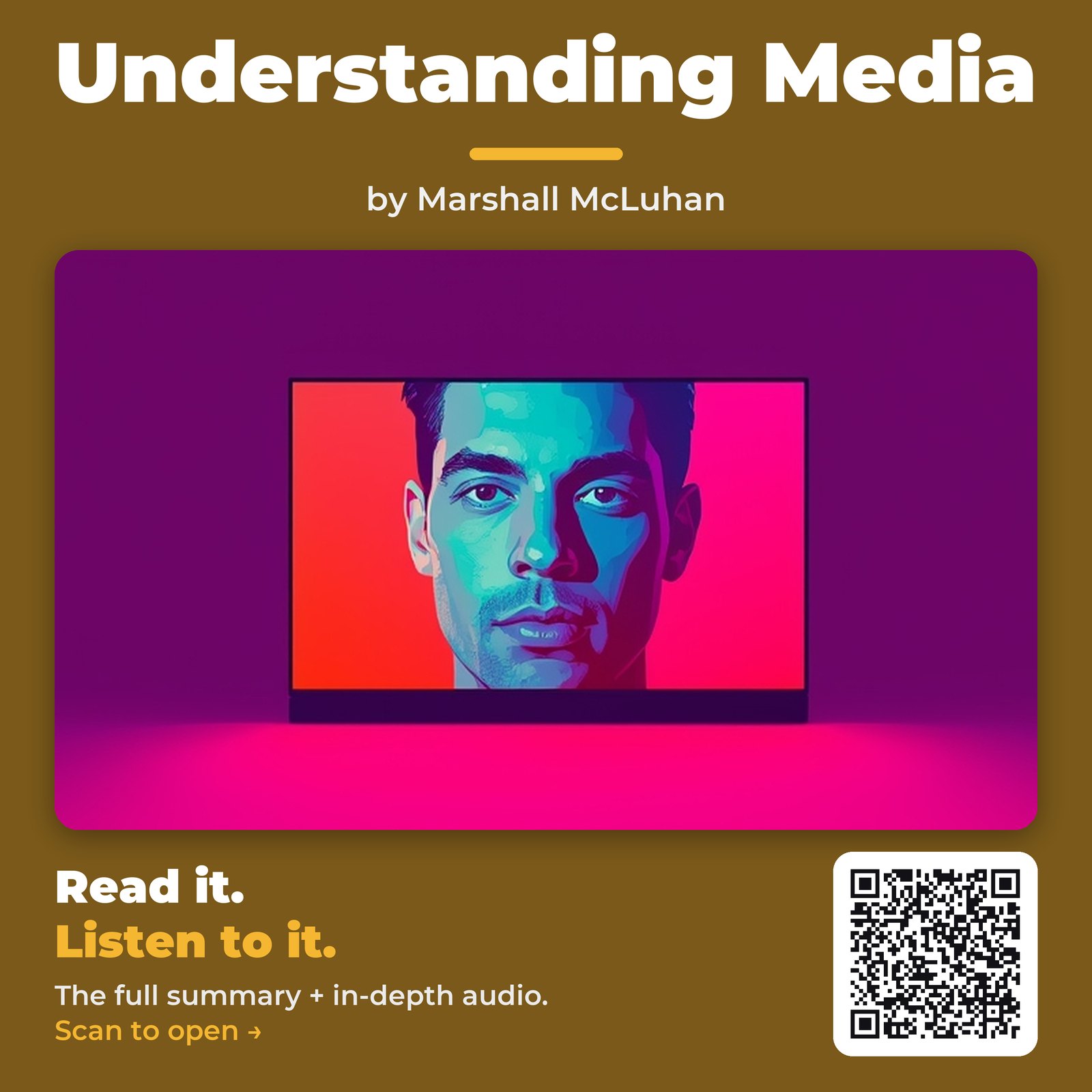 Understanding Media — by Marshall McLuhan