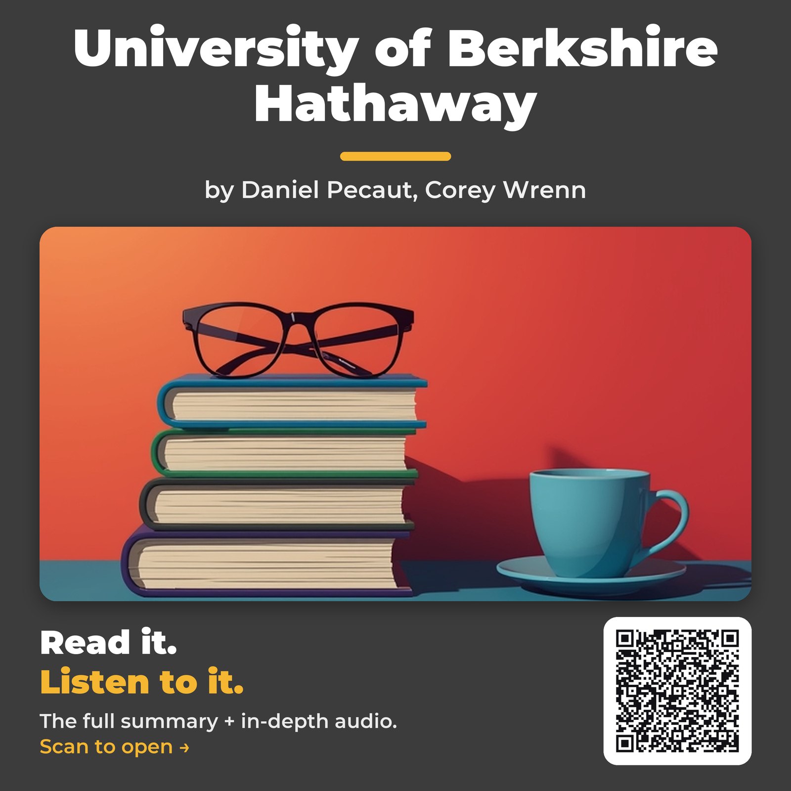 University of Berkshire Hathaway — by Daniel Pecaut, Corey Wrenn