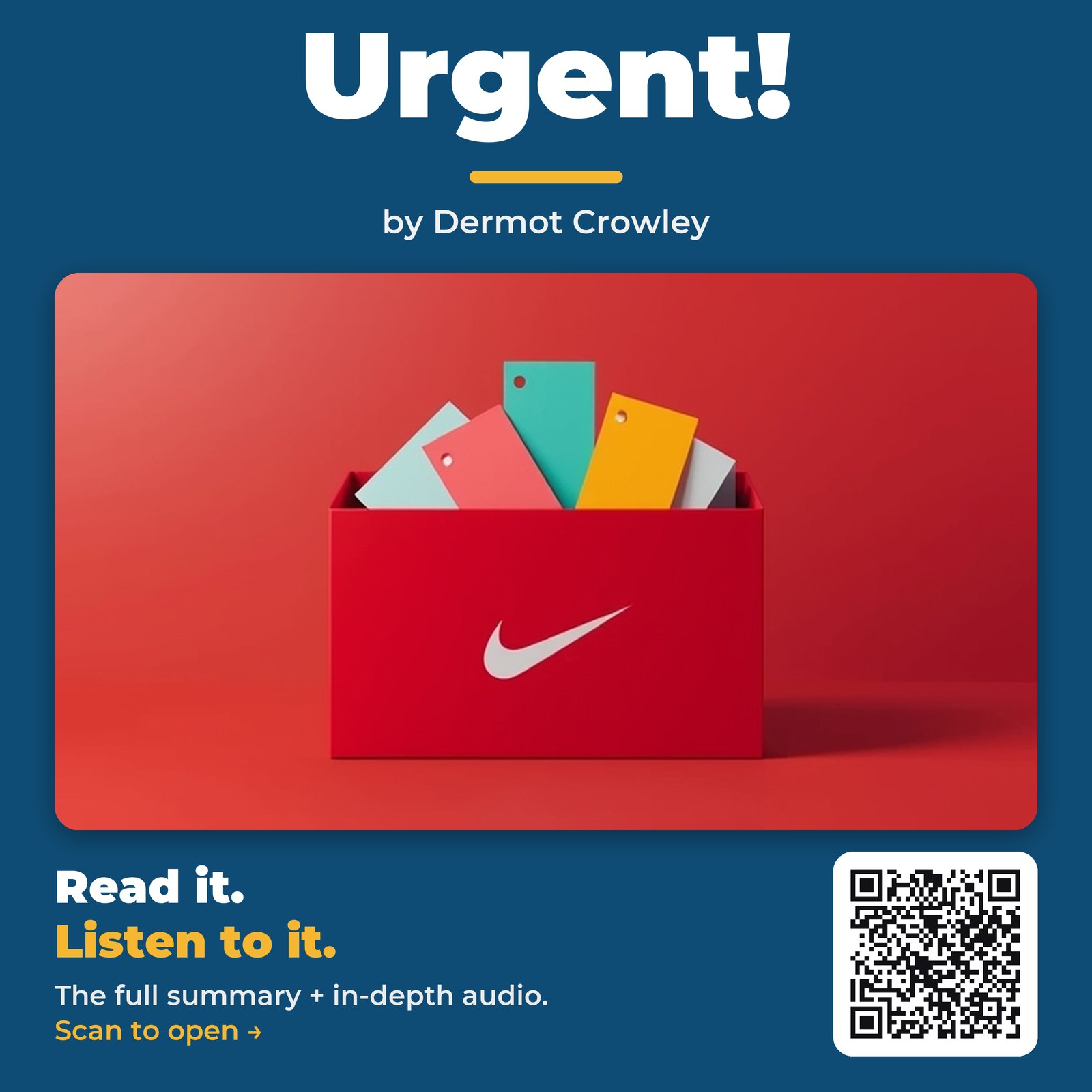 Urgent! — by Dermot Crowley