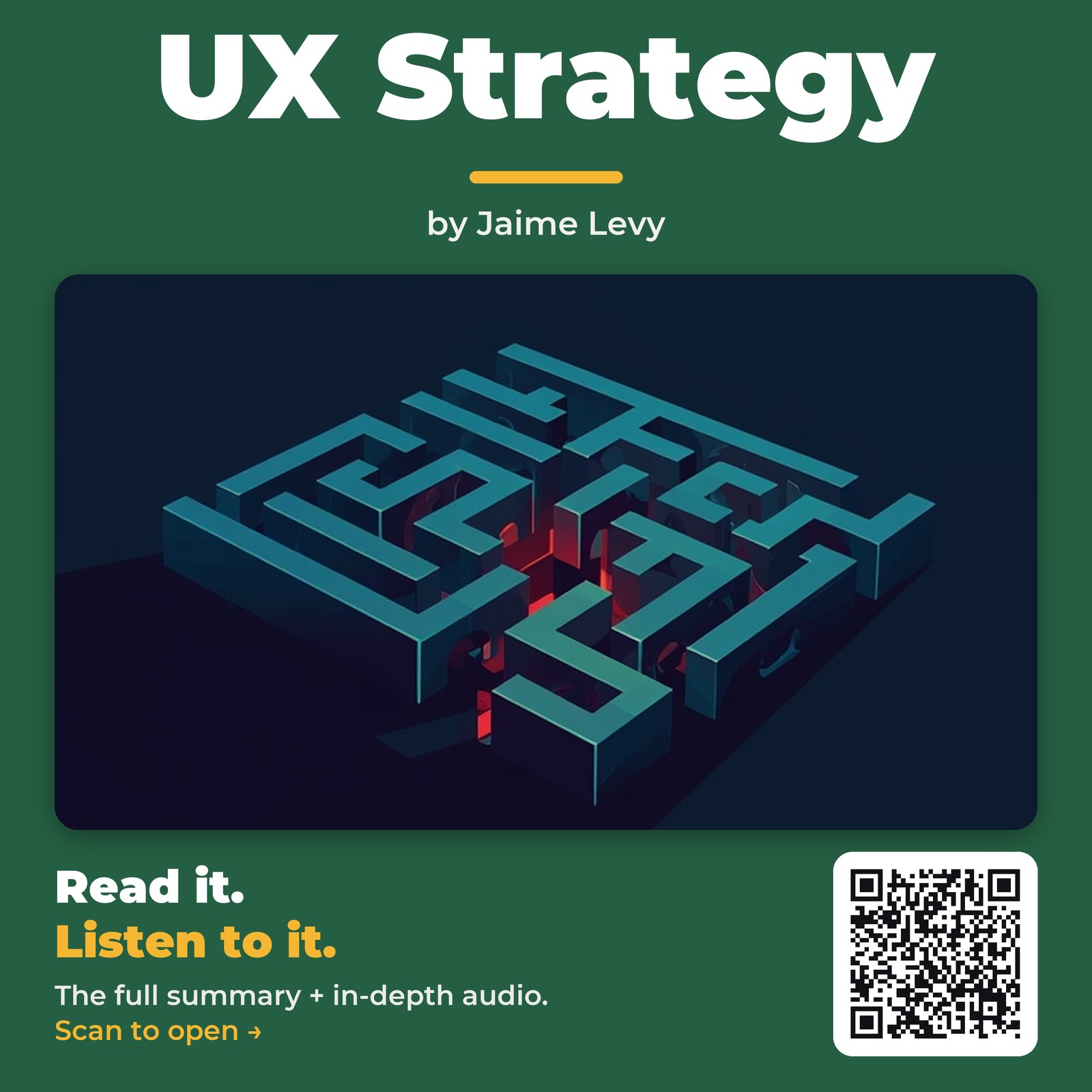 UX Strategy — by Jaime Levy