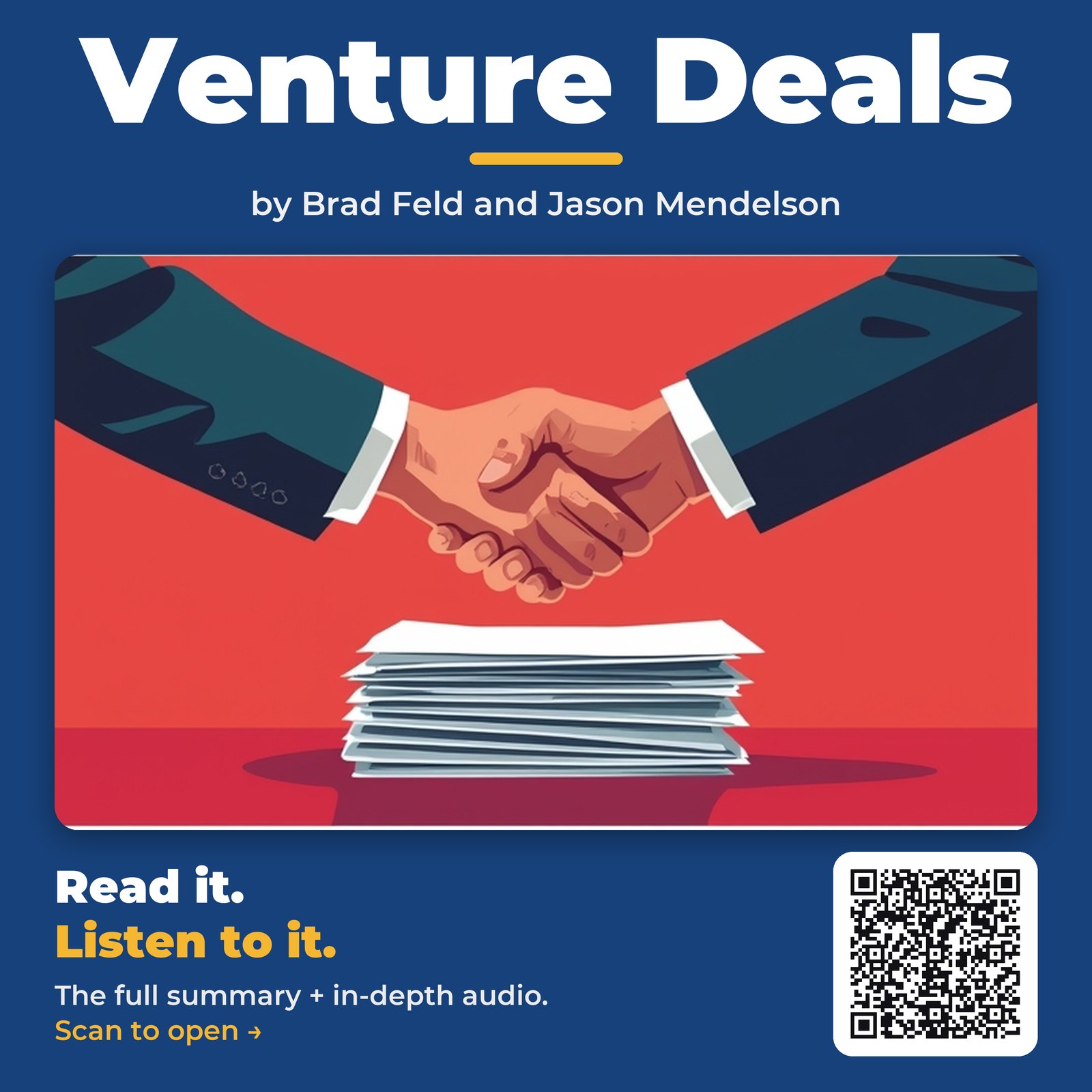 Venture Deals — by Brad Feld and Jason Mendelson