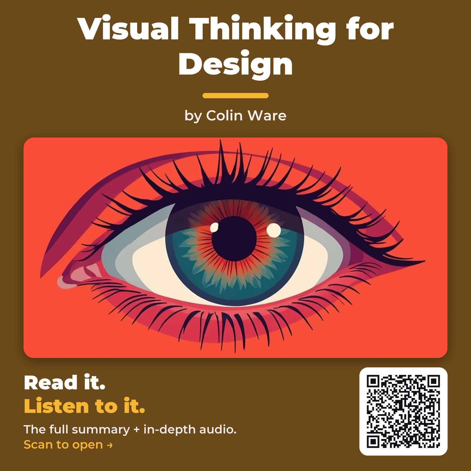 Visual Thinking for Design — by Colin Ware