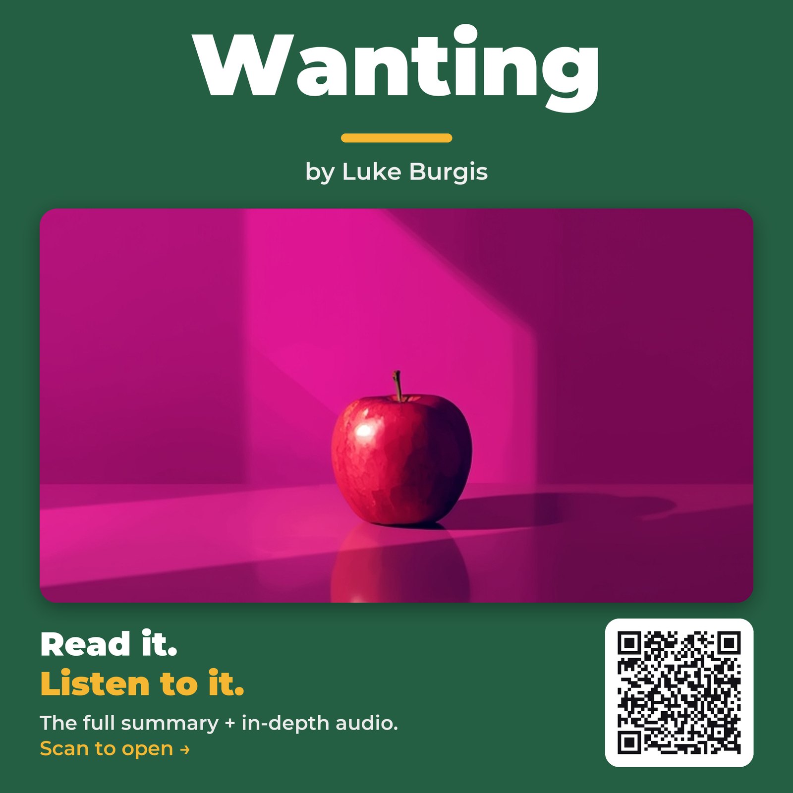 Wanting — by Luke Burgis