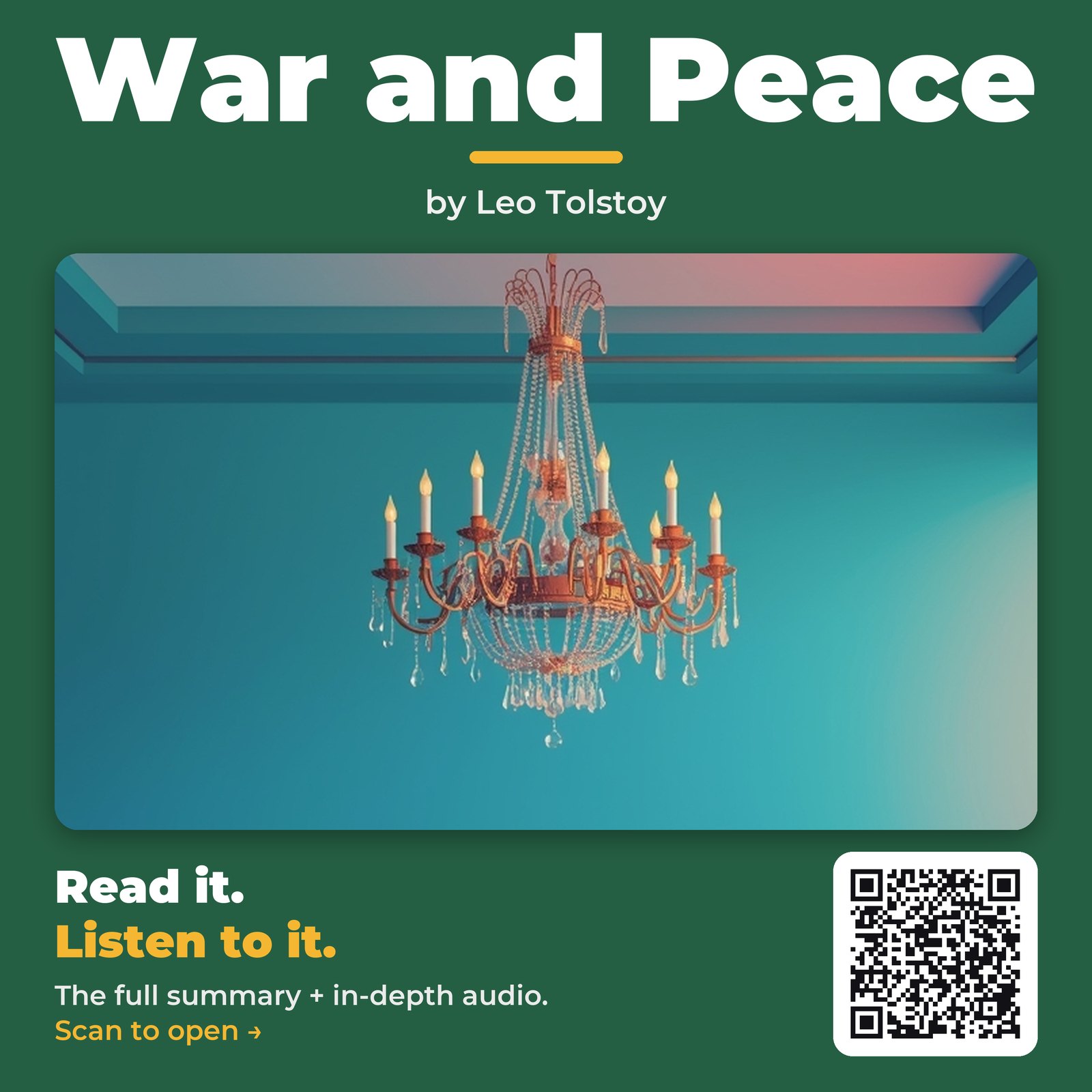 War and Peace — by Leo Tolstoy