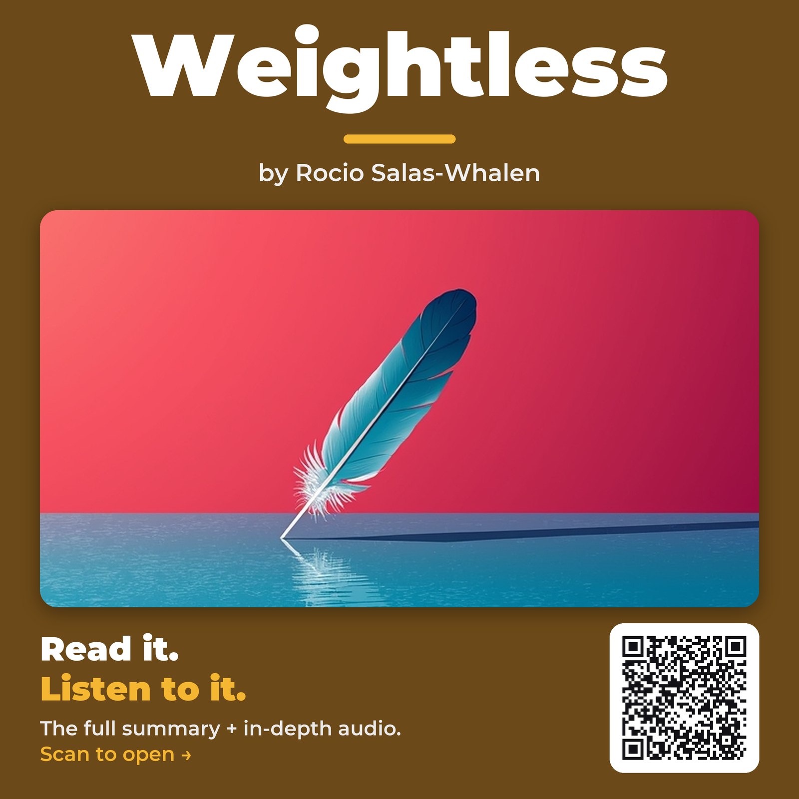 Weightless — by Rocio Salas-Whalen