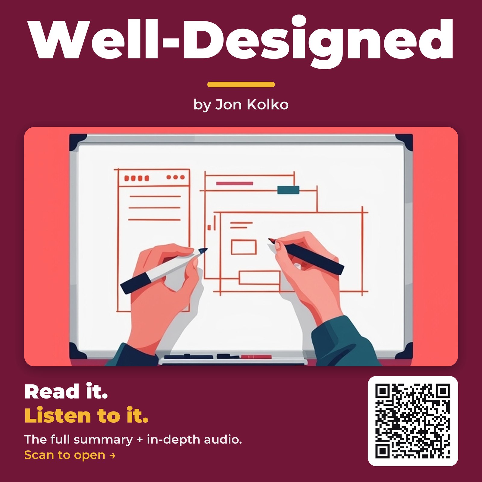 Well-Designed — by Jon Kolko
