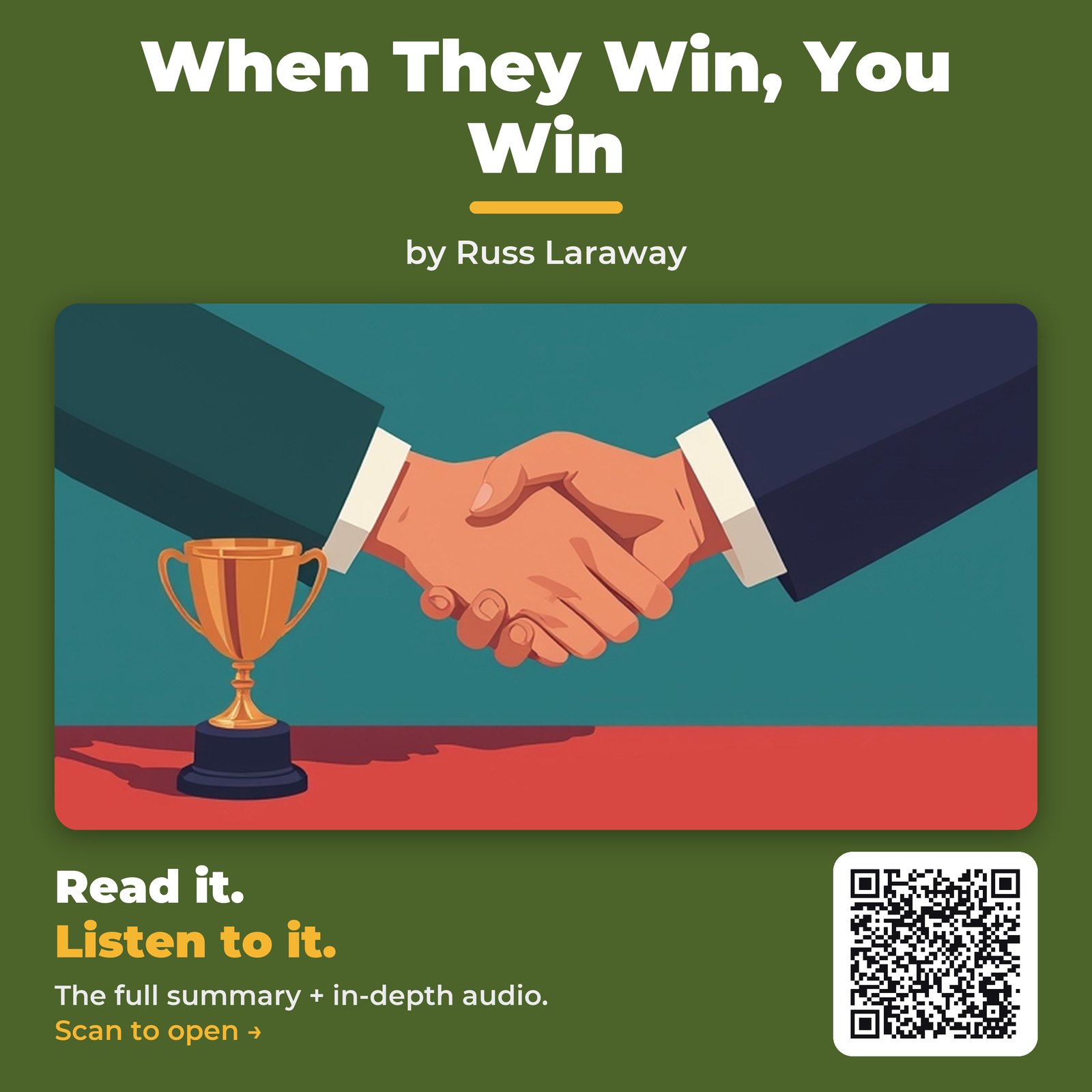 When They Win, You Win — by Russ Laraway