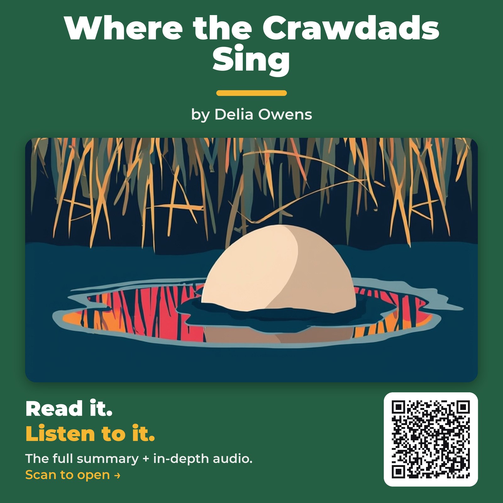 Where the Crawdads Sing — by Delia Owens