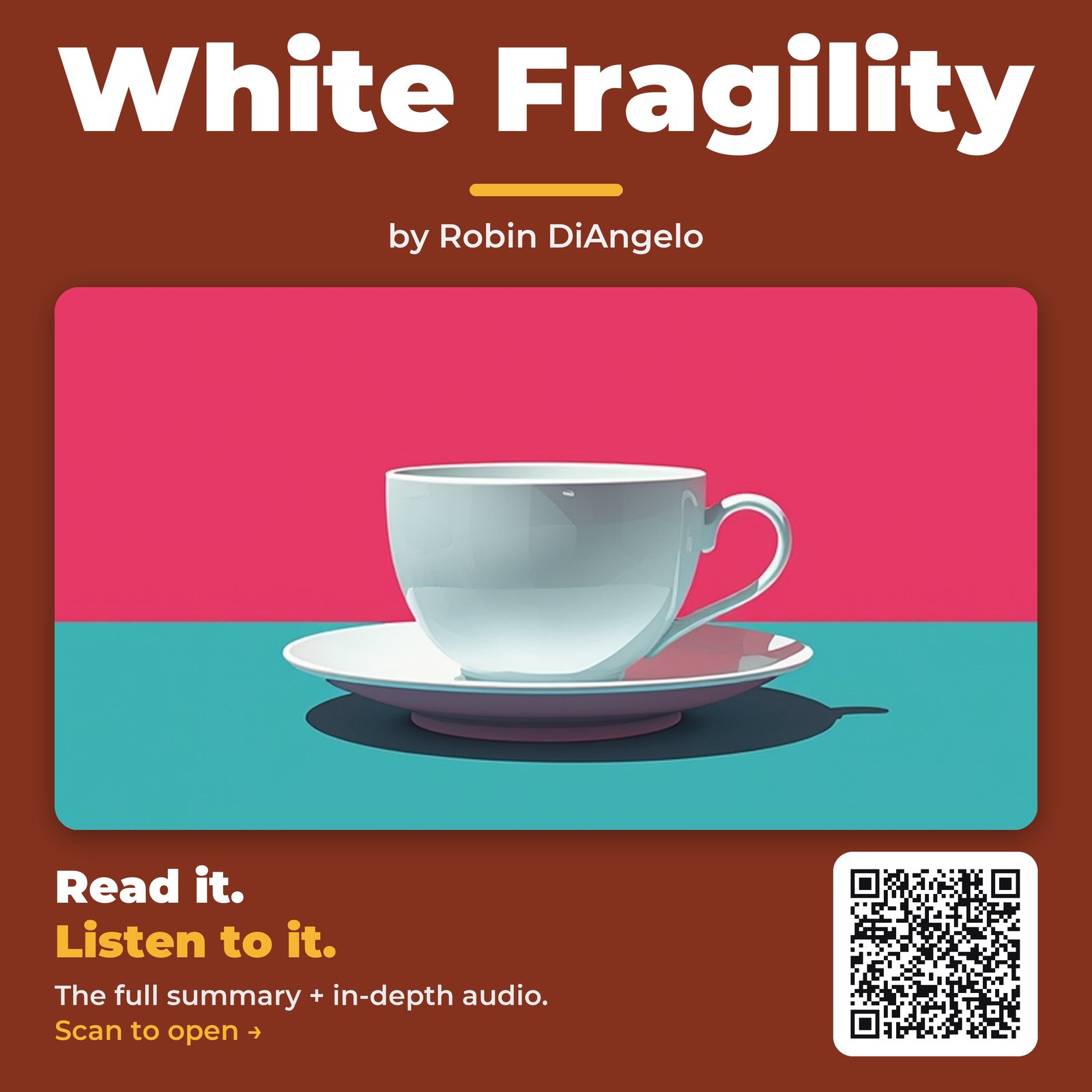 White Fragility — by Robin DiAngelo
