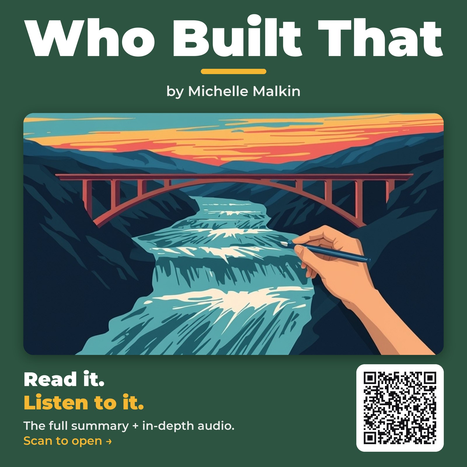Who Built That — by Michelle Malkin