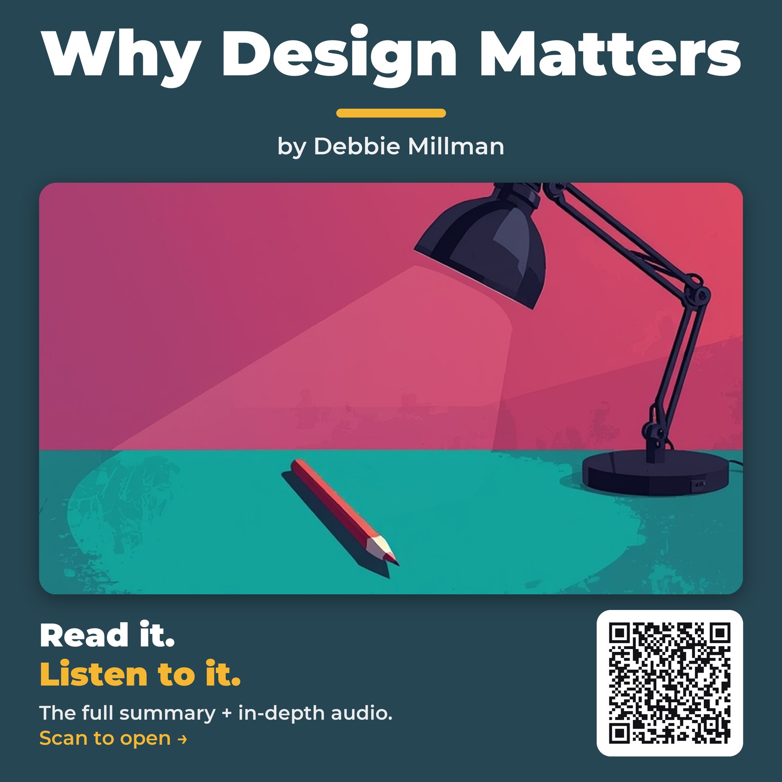 Why Design Matters — by Debbie Millman