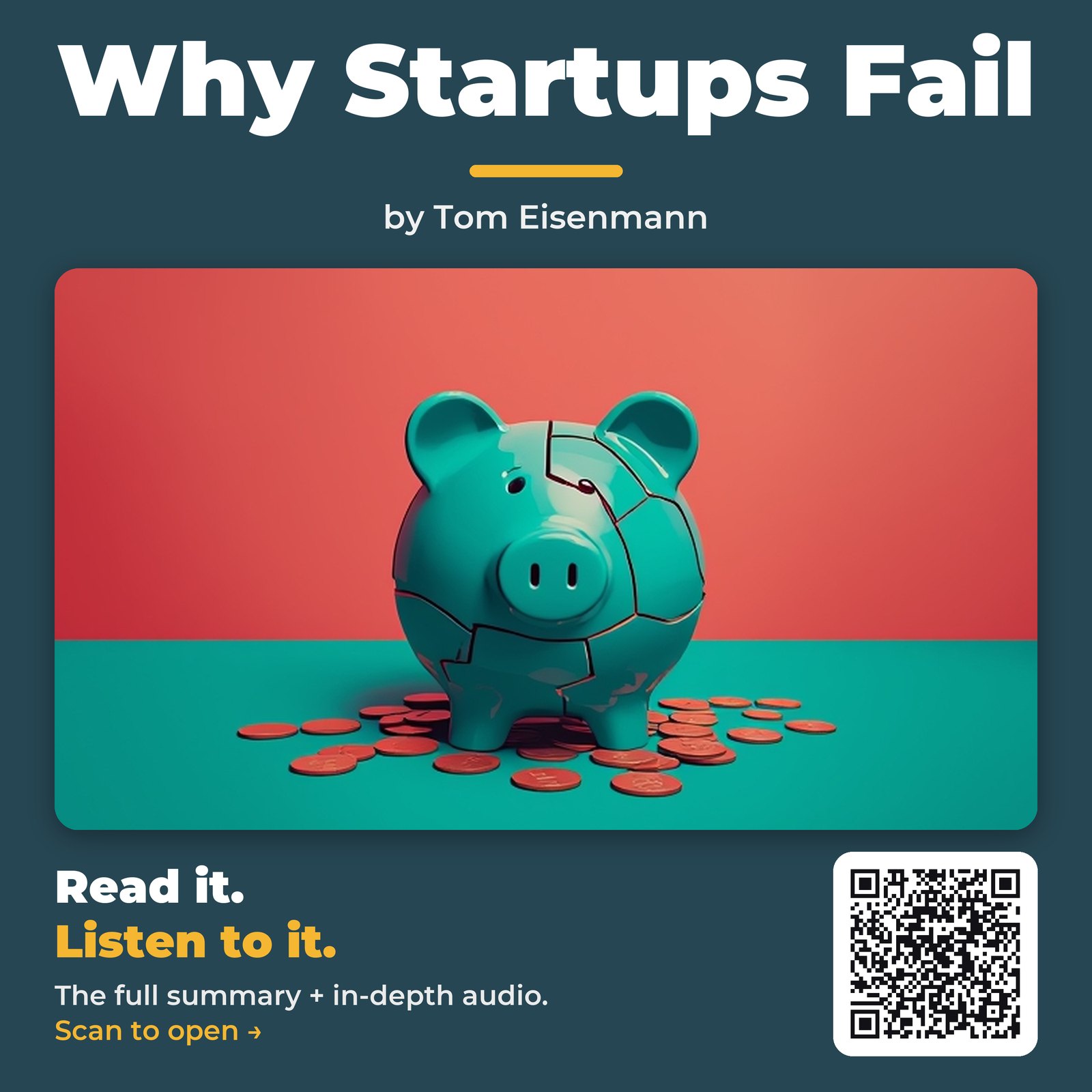 Why Startups Fail — by Tom Eisenmann