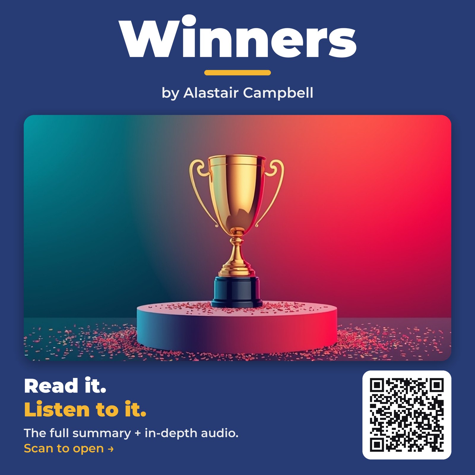 Winners — by Alastair Campbell
