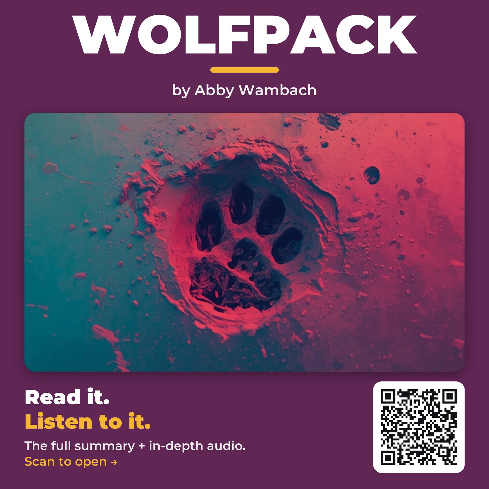 WOLFPACK — by Abby Wambach