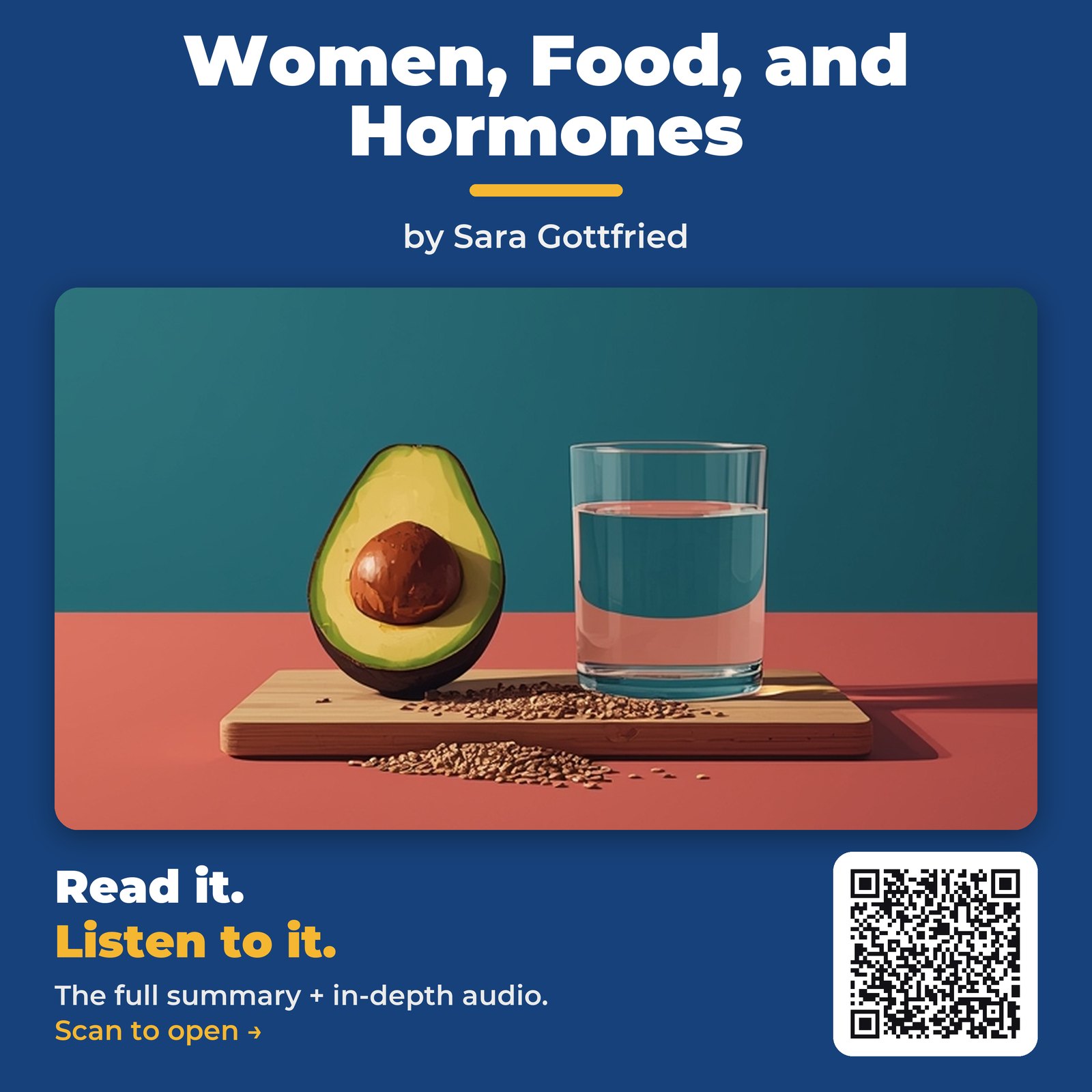 Women, Food, and Hormones — by Sara Gottfried