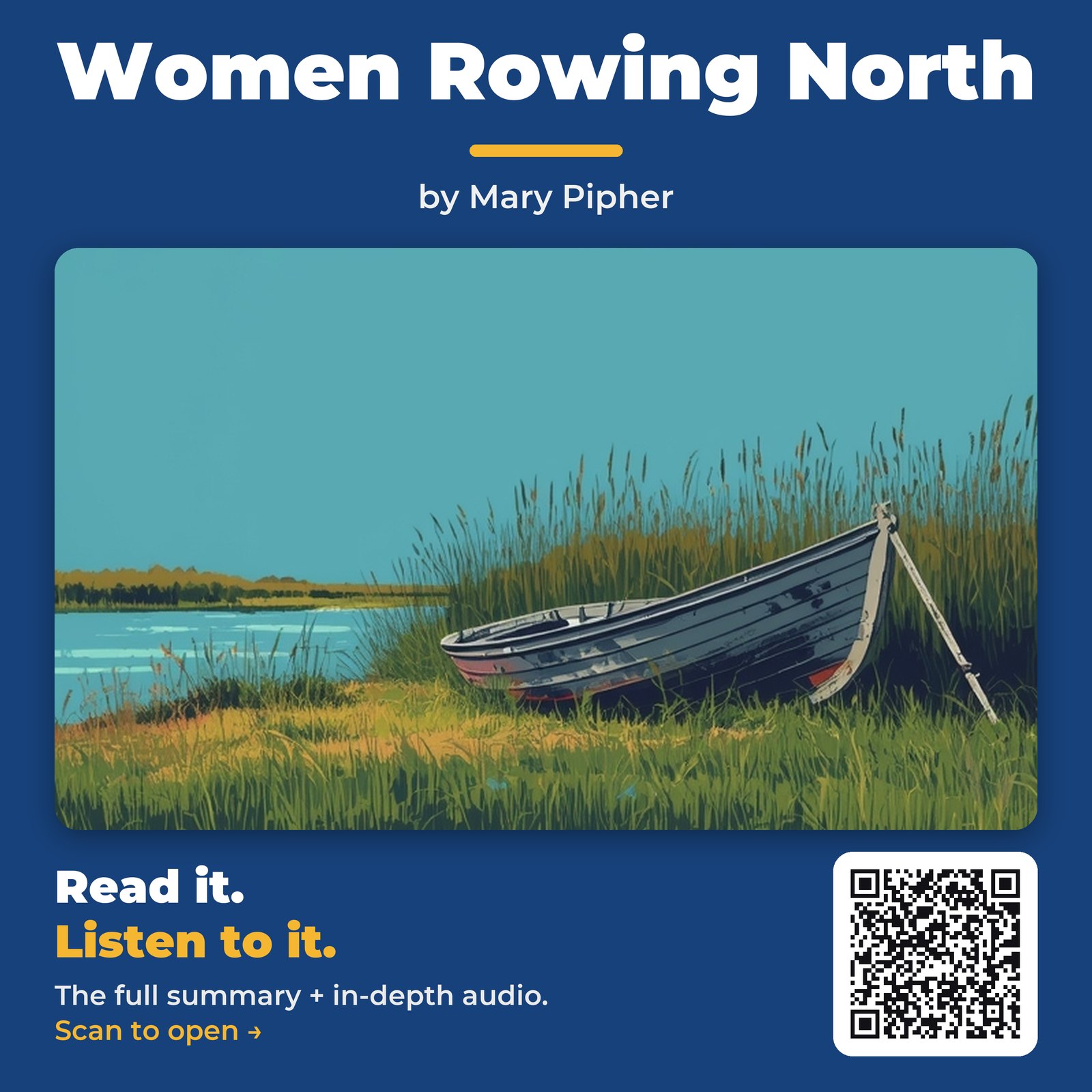 Women Rowing North — by Mary Pipher
