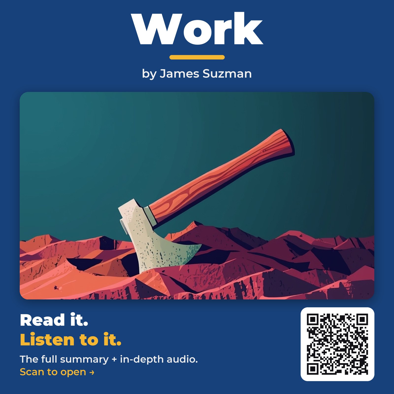 Work — by James Suzman