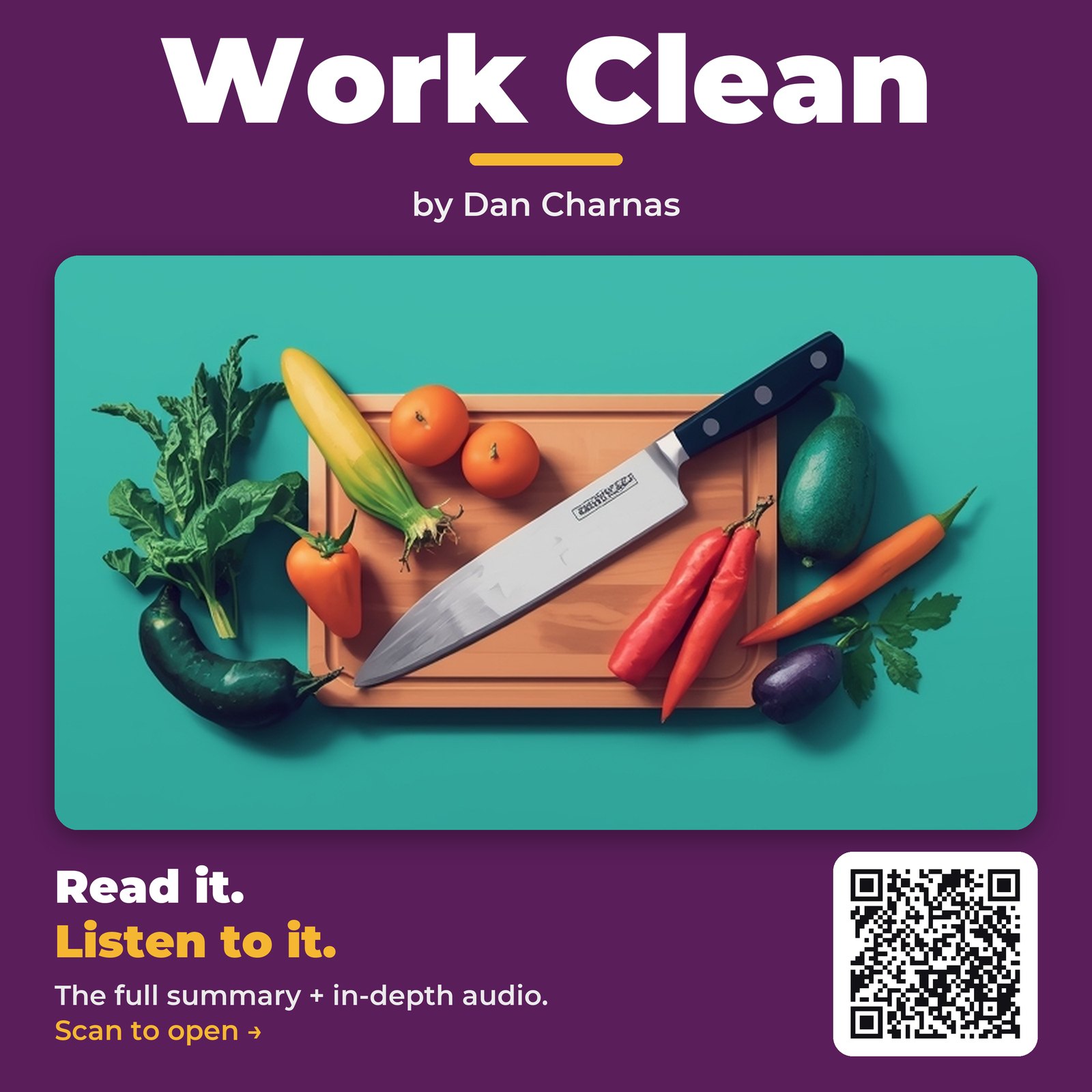 Work Clean — by Dan Charnas