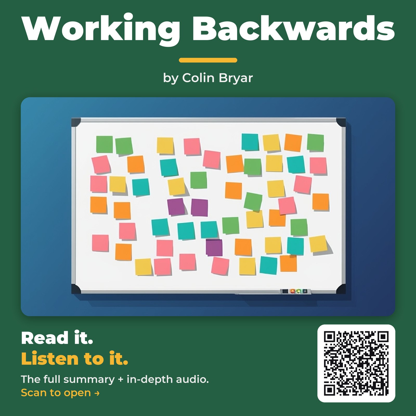 Working Backwards — by Colin Bryar