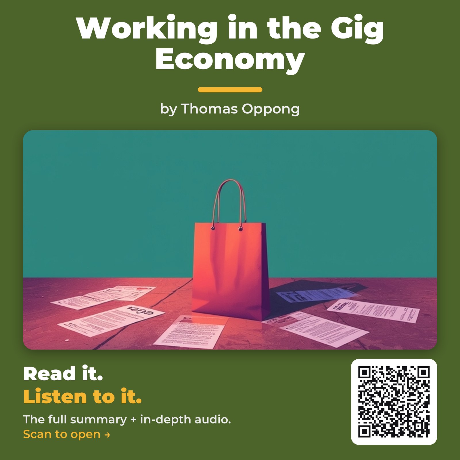 Working in the Gig Economy — by Thomas Oppong