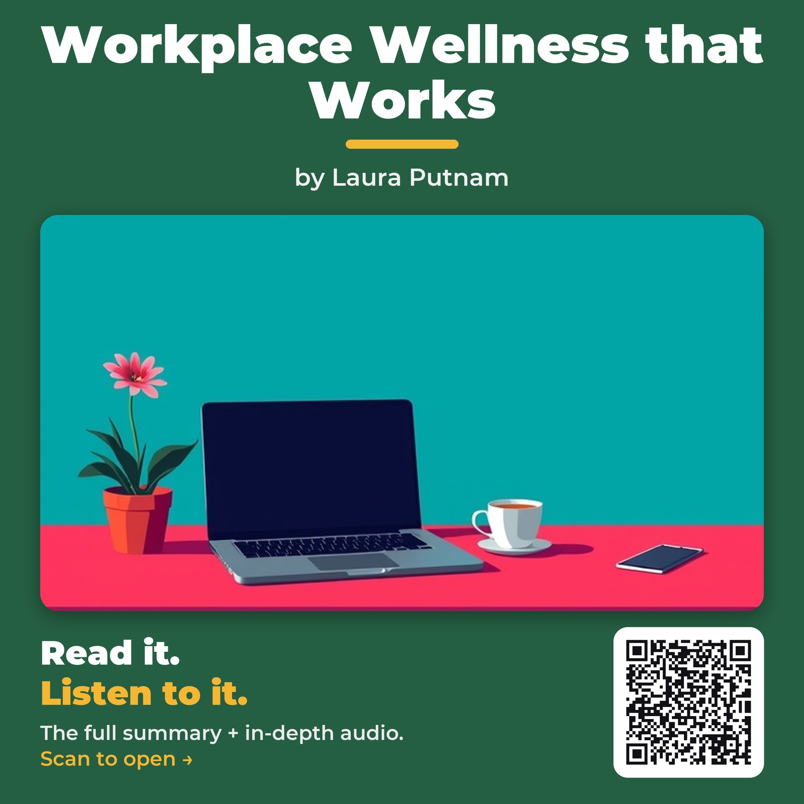 Workplace Wellness that Works — by Laura Putnam