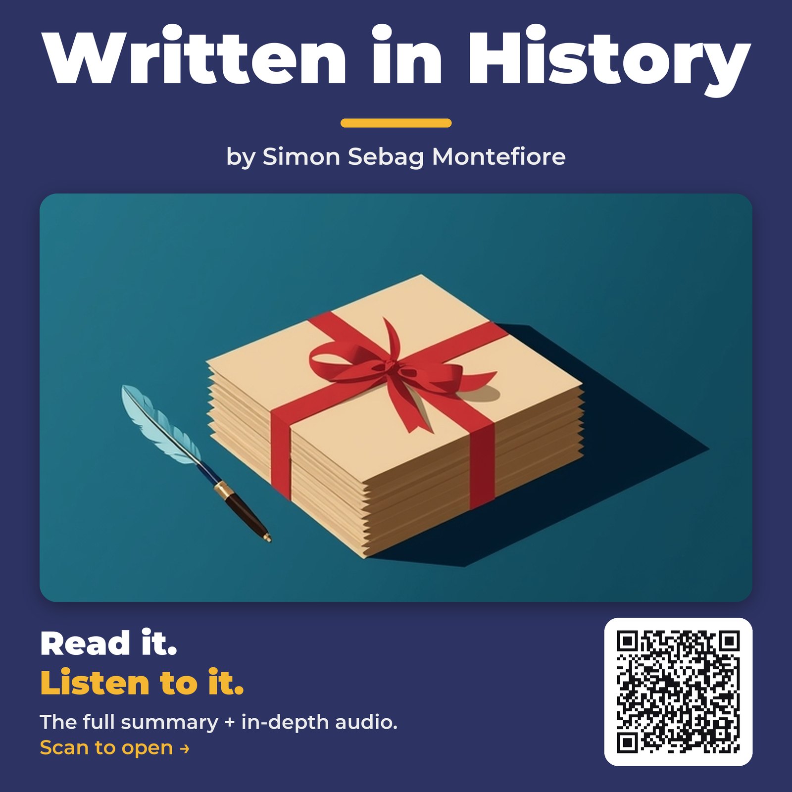 Written in History — by Simon Sebag Montefiore