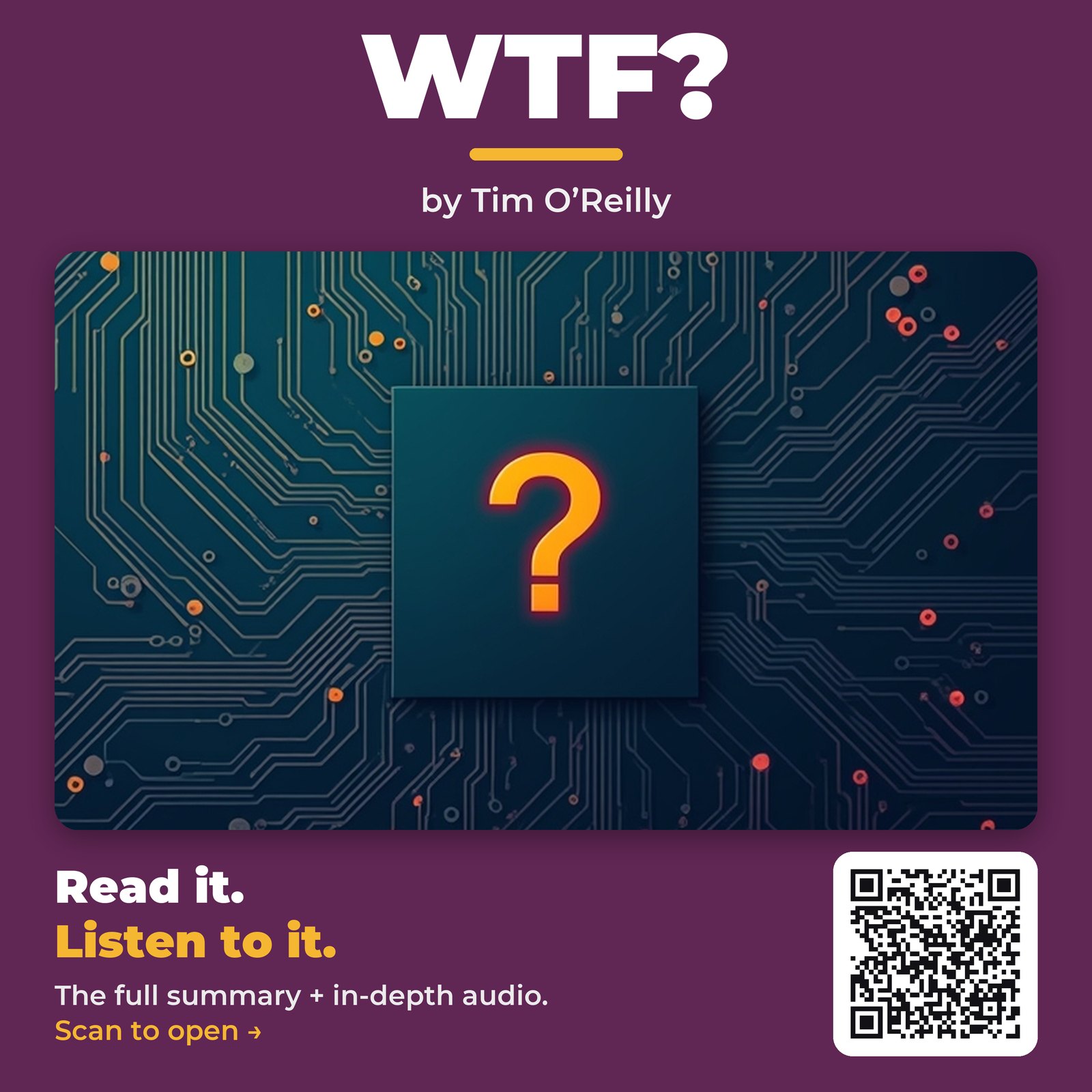 WTF? — by Tim O’Reilly