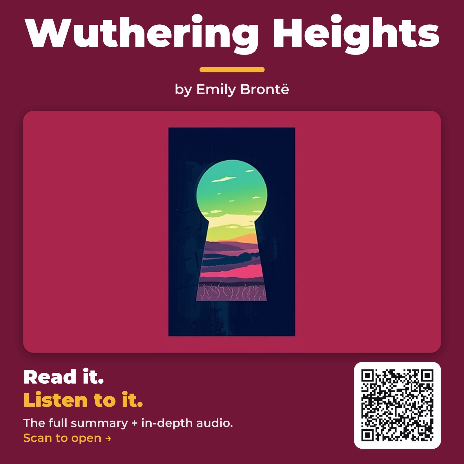 Wuthering Heights — by Emily Brontë