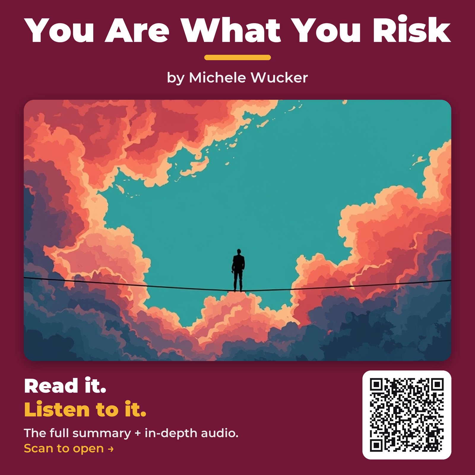 You Are What You Risk — by Michele Wucker