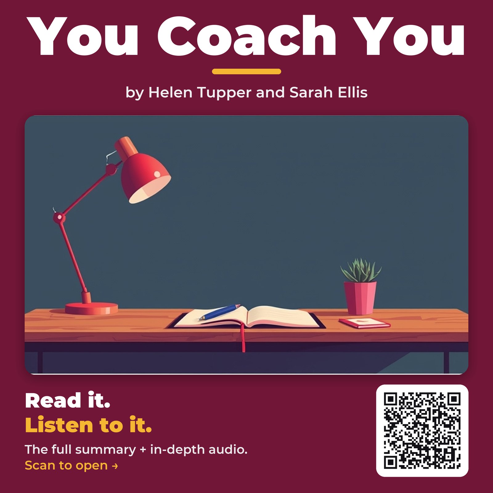 You Coach You — by Helen Tupper and Sarah Ellis