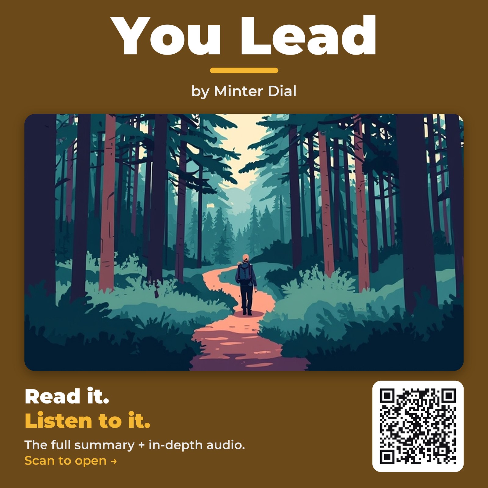 You Lead — by Minter Dial