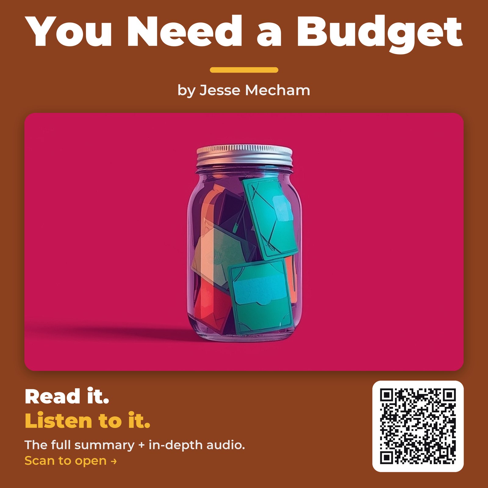 You Need a Budget — by Jesse Mecham