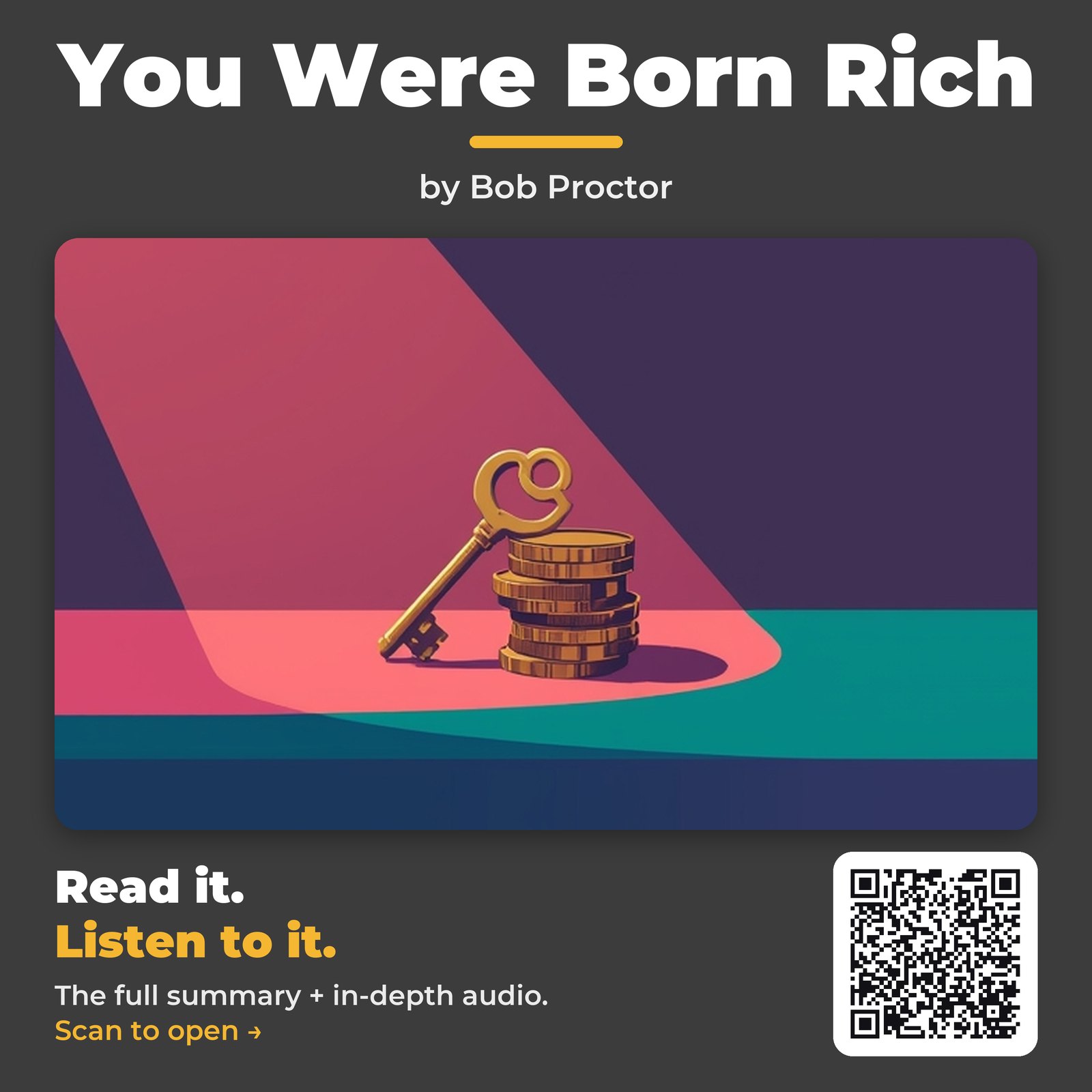 You Were Born Rich — by Bob Proctor