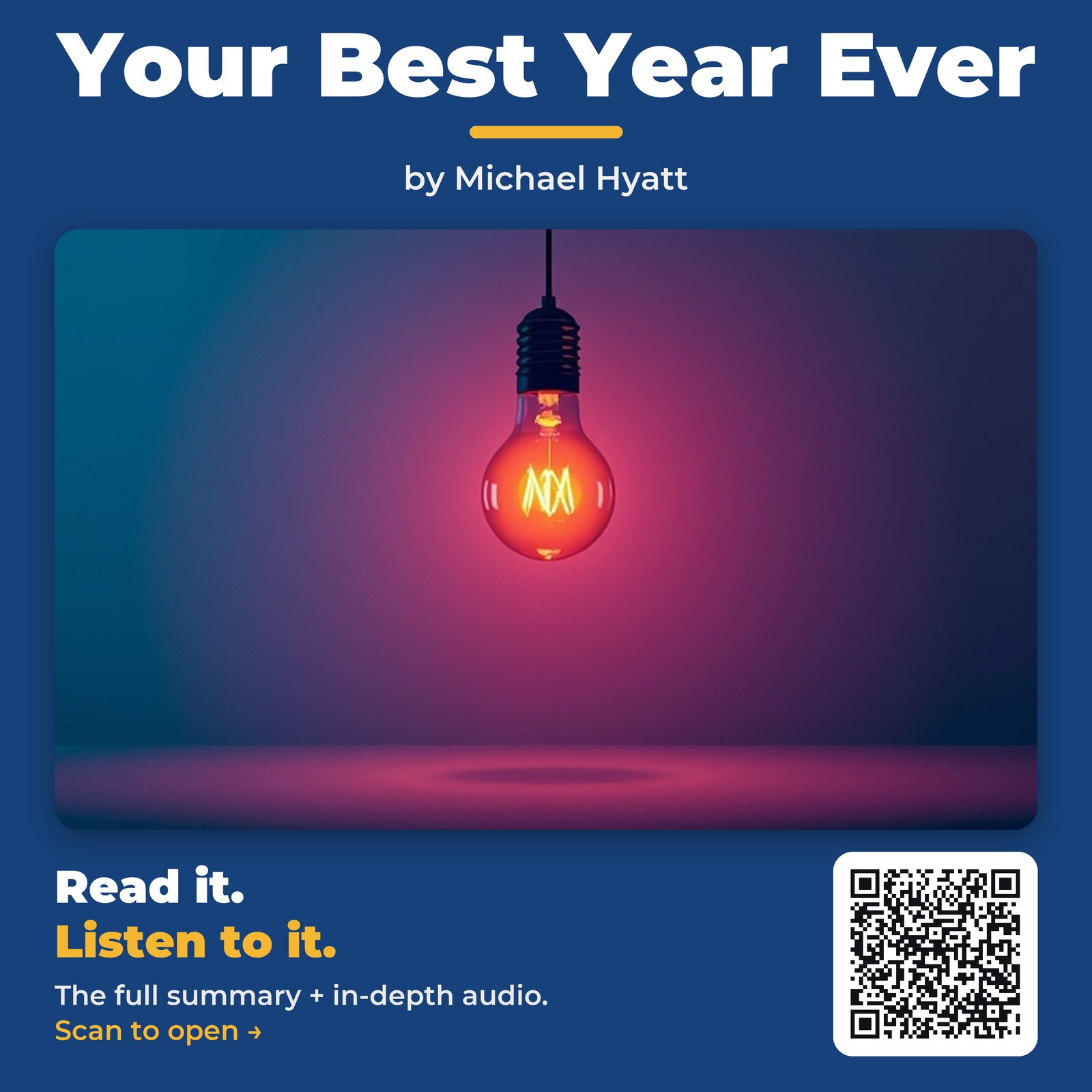 Your Best Year Ever — by Michael Hyatt