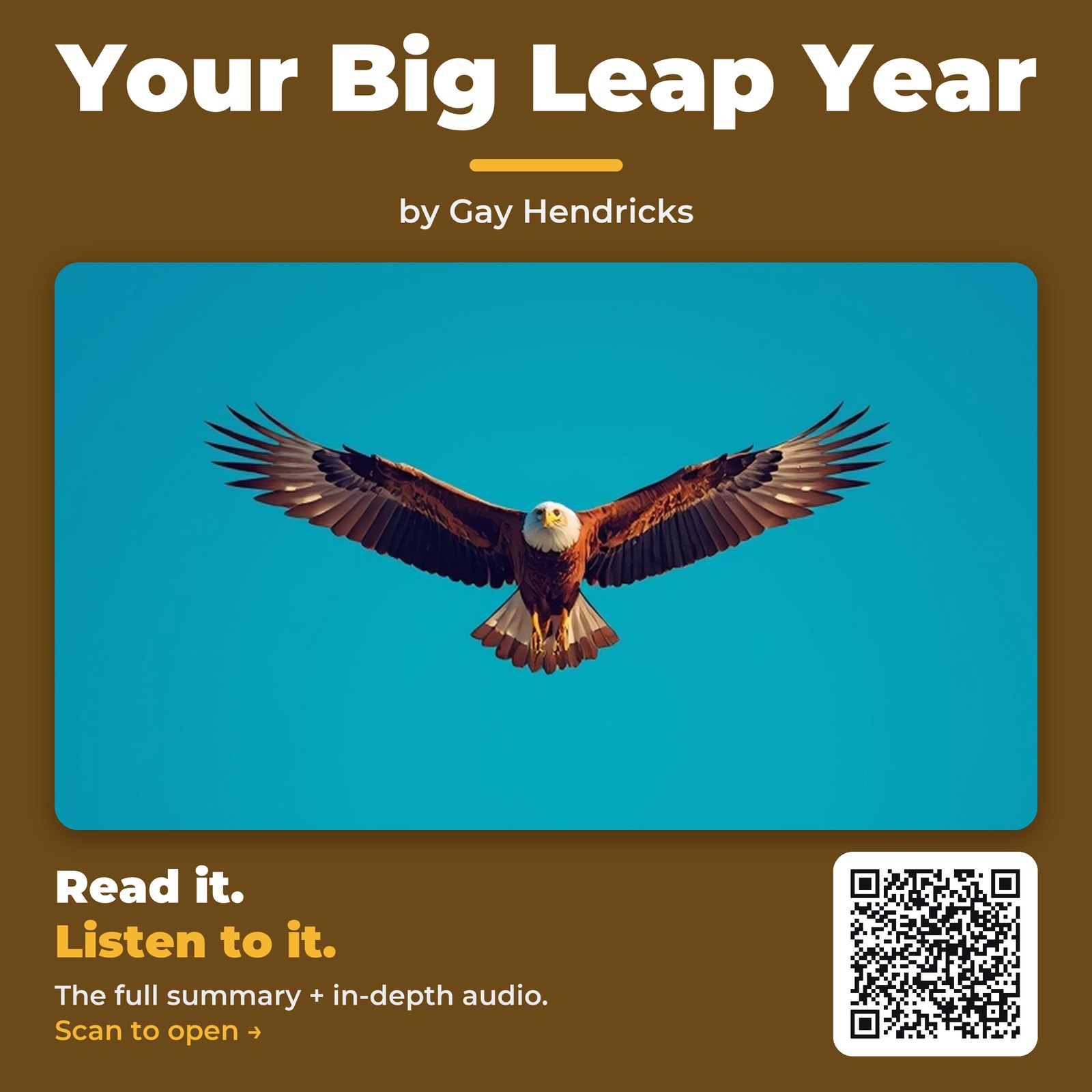 Your Big Leap Year — by Gay Hendricks