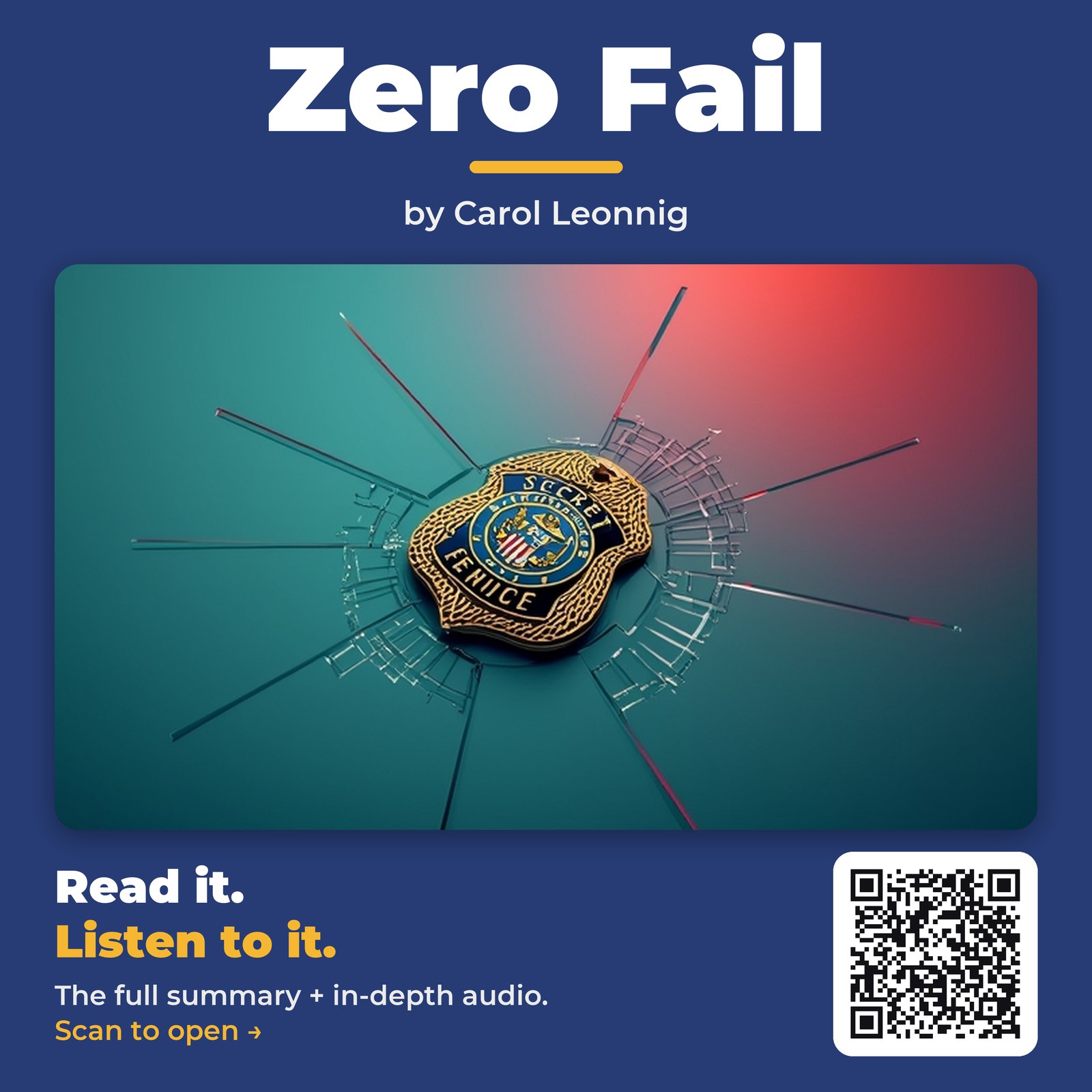 Zero Fail — by Carol Leonnig